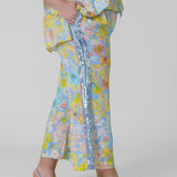 ORCHID BLOOM EMBELLISHED PANTS plus-size - AMOUR781