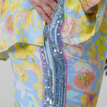 ORCHID BLOOM EMBELLISHED PANTS plus-size - AMOUR781