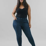 ABBY ANKLE 28" JEAN plus-size - AMOUR781