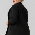 BOYFRIEND BLAZER with PRINCESS DARTS plus-size - AMOUR781