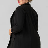 BOYFRIEND BLAZER with PRINCESS DARTS plus-size - AMOUR781