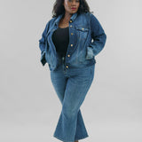 CLASSIC JEAN JACKET plus-size - AMOUR781