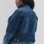 CLASSIC JEAN JACKET plus-size - AMOUR781