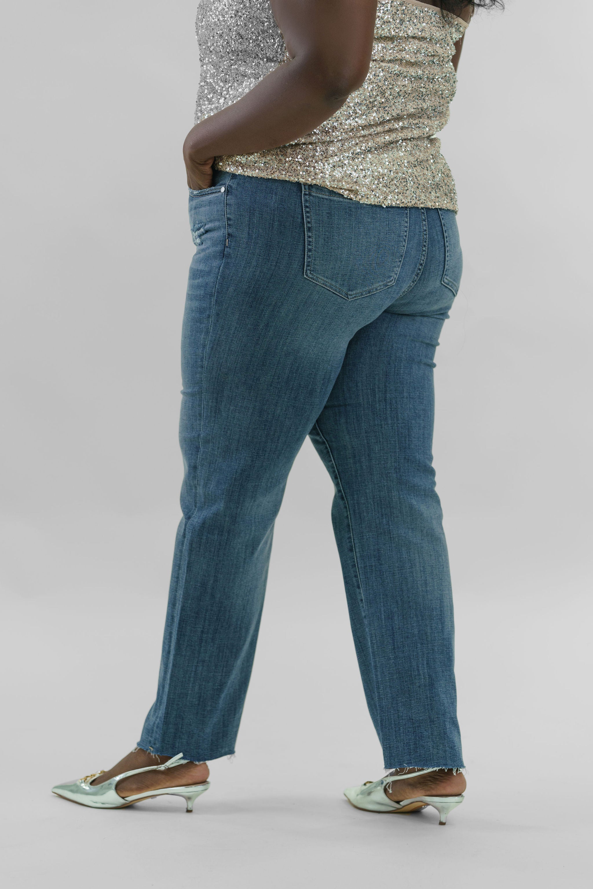 KENNEDY STRAIGHT JEANS plus-size - AMOUR781