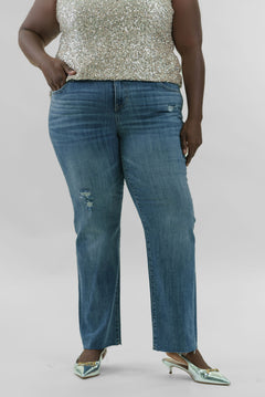 KENNEDY STRAIGHT JEANS plus-size - AMOUR781