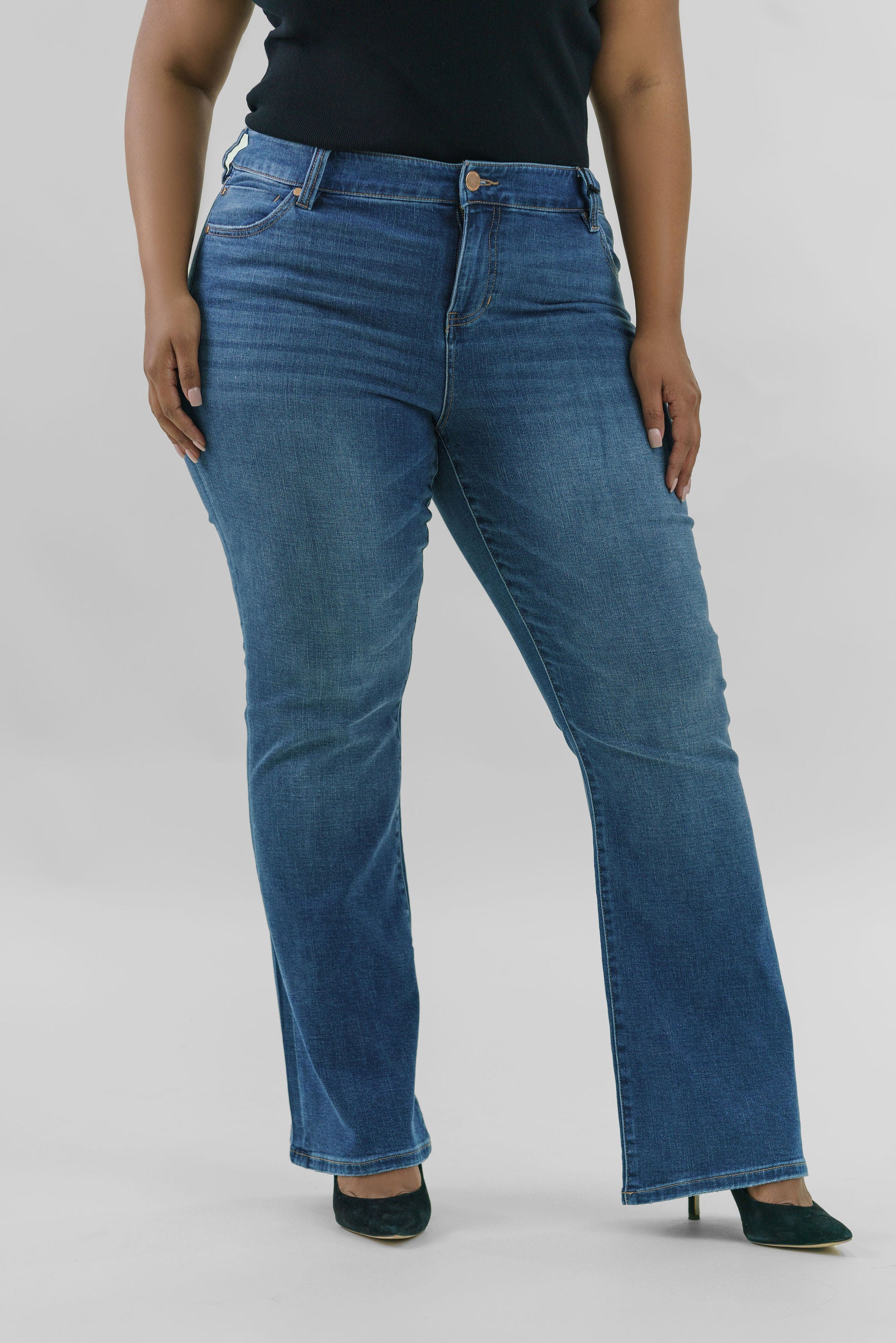 LUCY BOOTCUT JEANS plus-size - AMOUR781