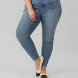 ABBY HI-RISE ANKLE SKINNY 28" JEAN plus-size - AMOUR781