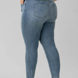 ABBY HI-RISE ANKLE SKINNY 28" JEAN plus-size - AMOUR781