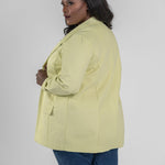 BOYFRIEND BLAZER WITH PRINCESS DARTS plus-size - AMOUR781