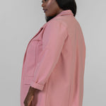 BOYFRIEND BLAZER WITH PRINCESS DARTS plus-size - AMOUR781