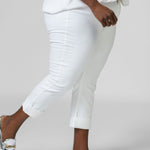 CHARLIE CROP WIDE ROLLED CUFF 24" JEAN plus-size - AMOUR781