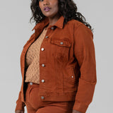 CLASSIC JEAN JACKET plus-size - AMOUR781