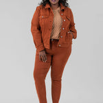 ABBY SKINNY ANKLE JEAN plus-size - AMOUR781