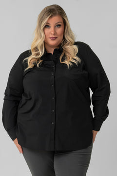 SCHIFFER BUTTON DOWN plus-size - AMOUR781