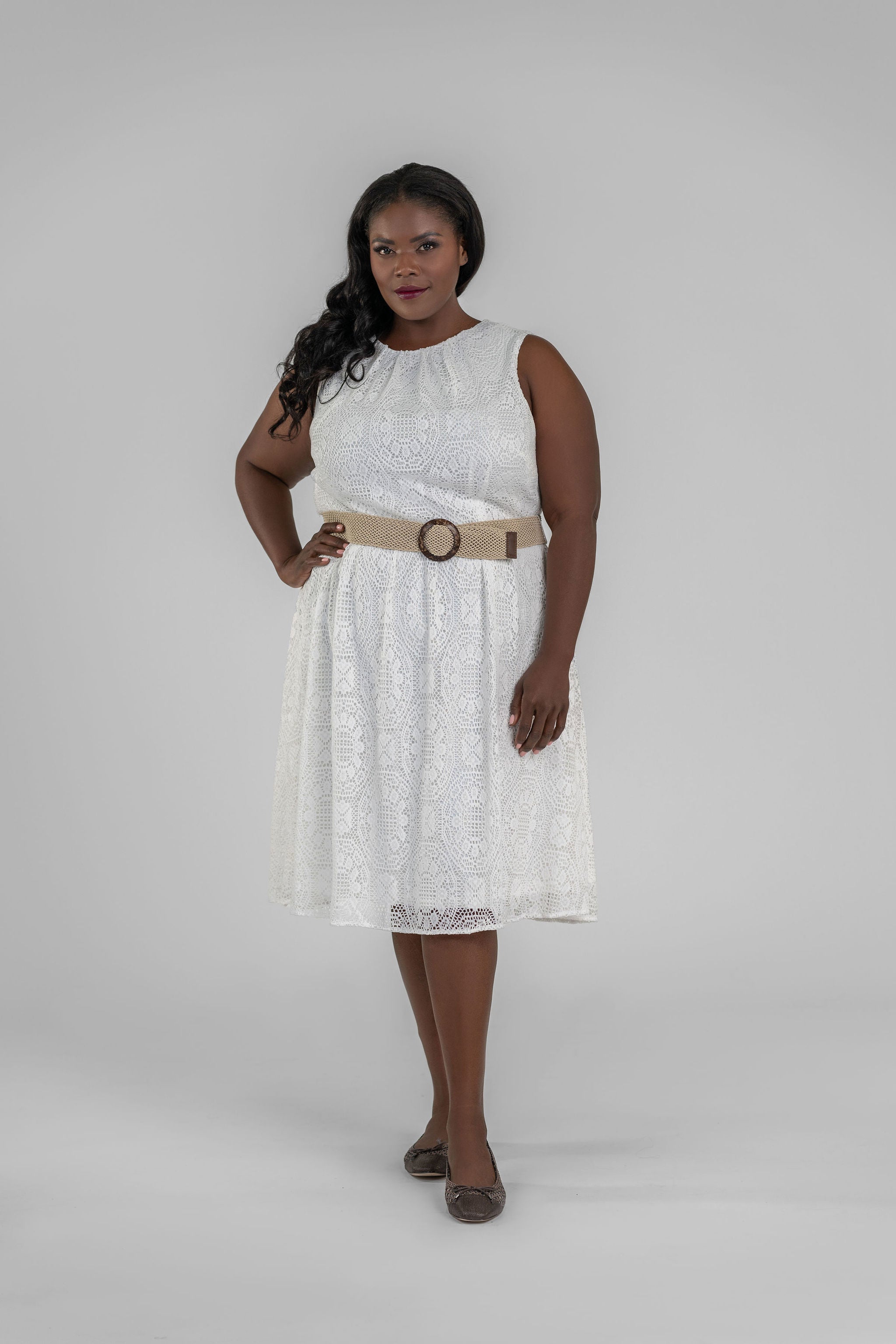 LANI DRESS plus-size - AMOUR781