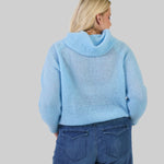 CAELIE MOHAIR BARDOT SWEATER plus-size - AMOUR781