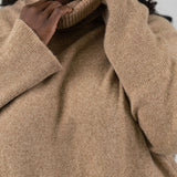 LONG LOOSE SWEATER IN WOOL AND CASHMERE - GALICE plus-size - AMOUR781