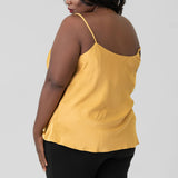 DRAPE NECK TANK plus-size - AMOUR781