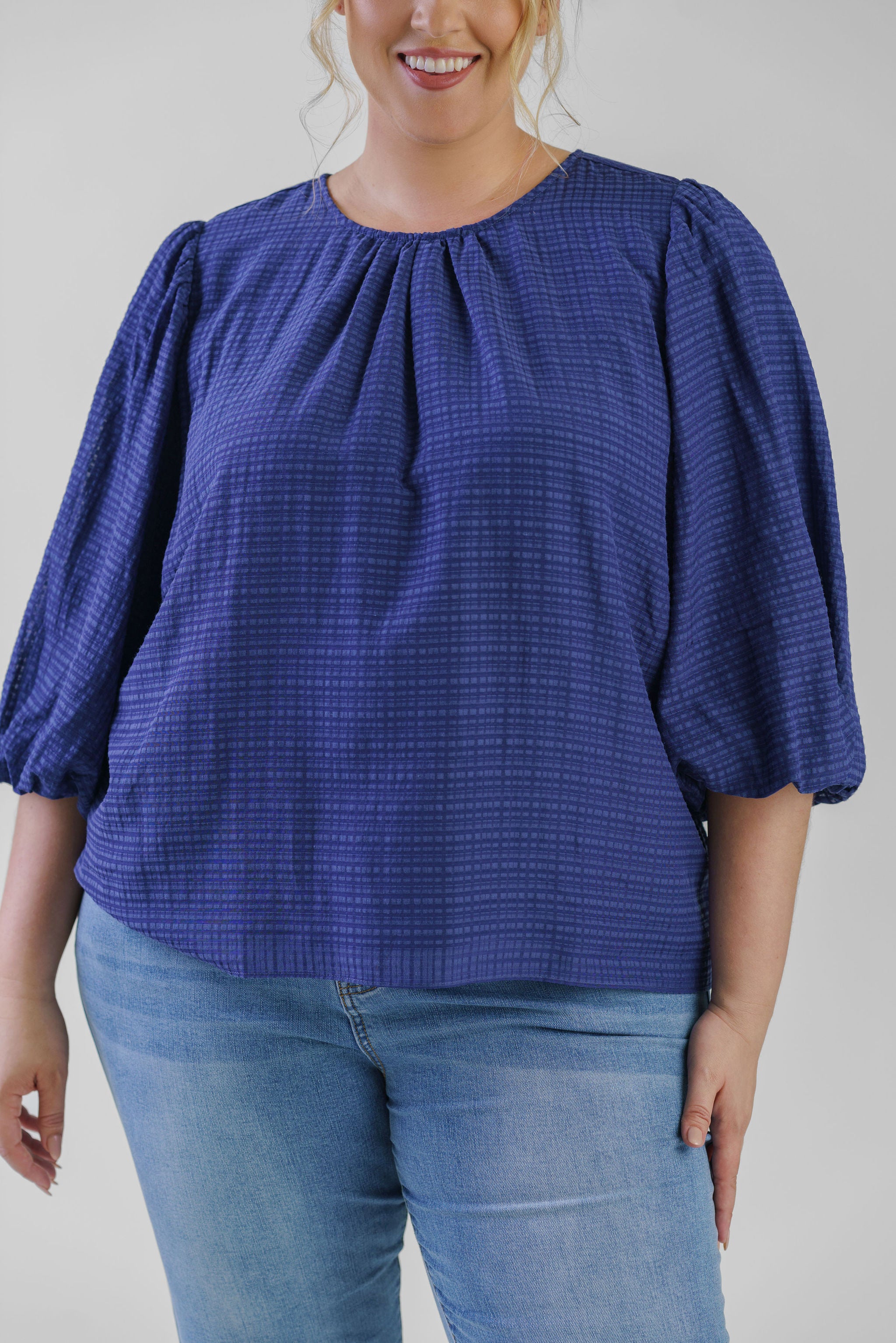 HARLY TOP plus-size - AMOUR781