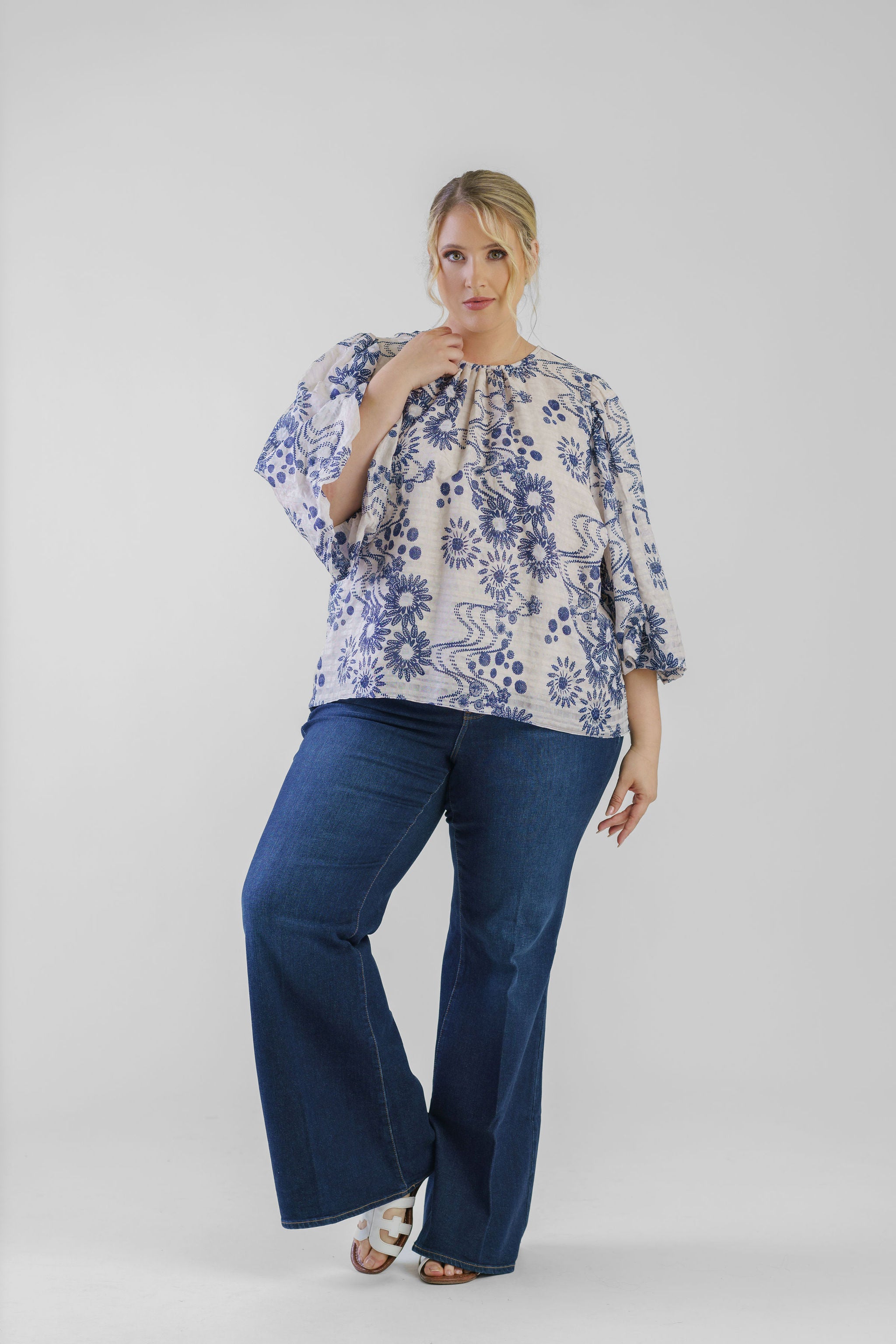 HARLY TOP plus-size - AMOUR781