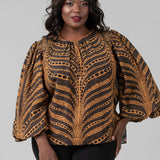 HARLY TOP plus-size - AMOUR781