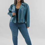 MAEVE MOTO JACKET plus-size - AMOUR781