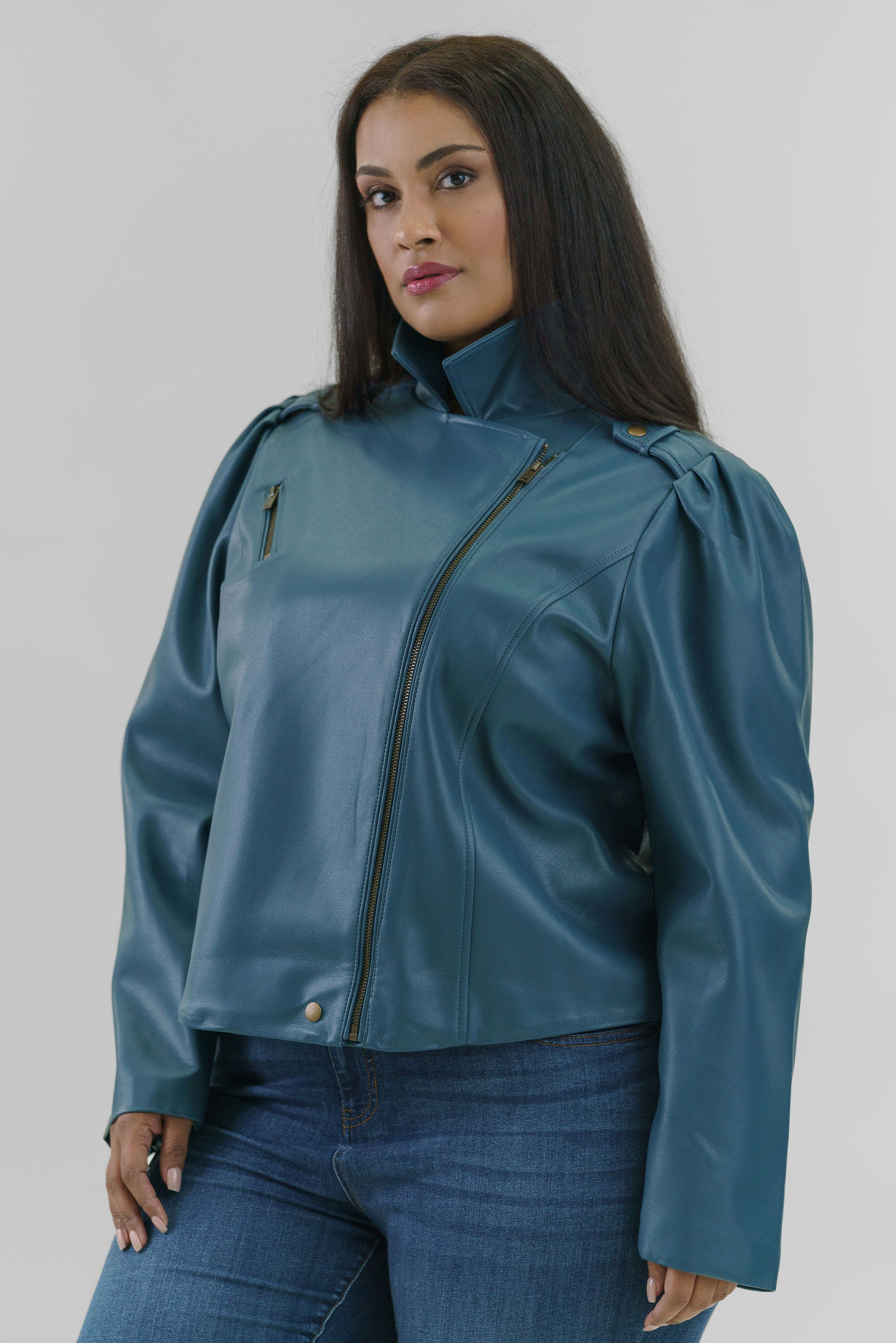 MAEVE MOTO JACKET plus-size - AMOUR781