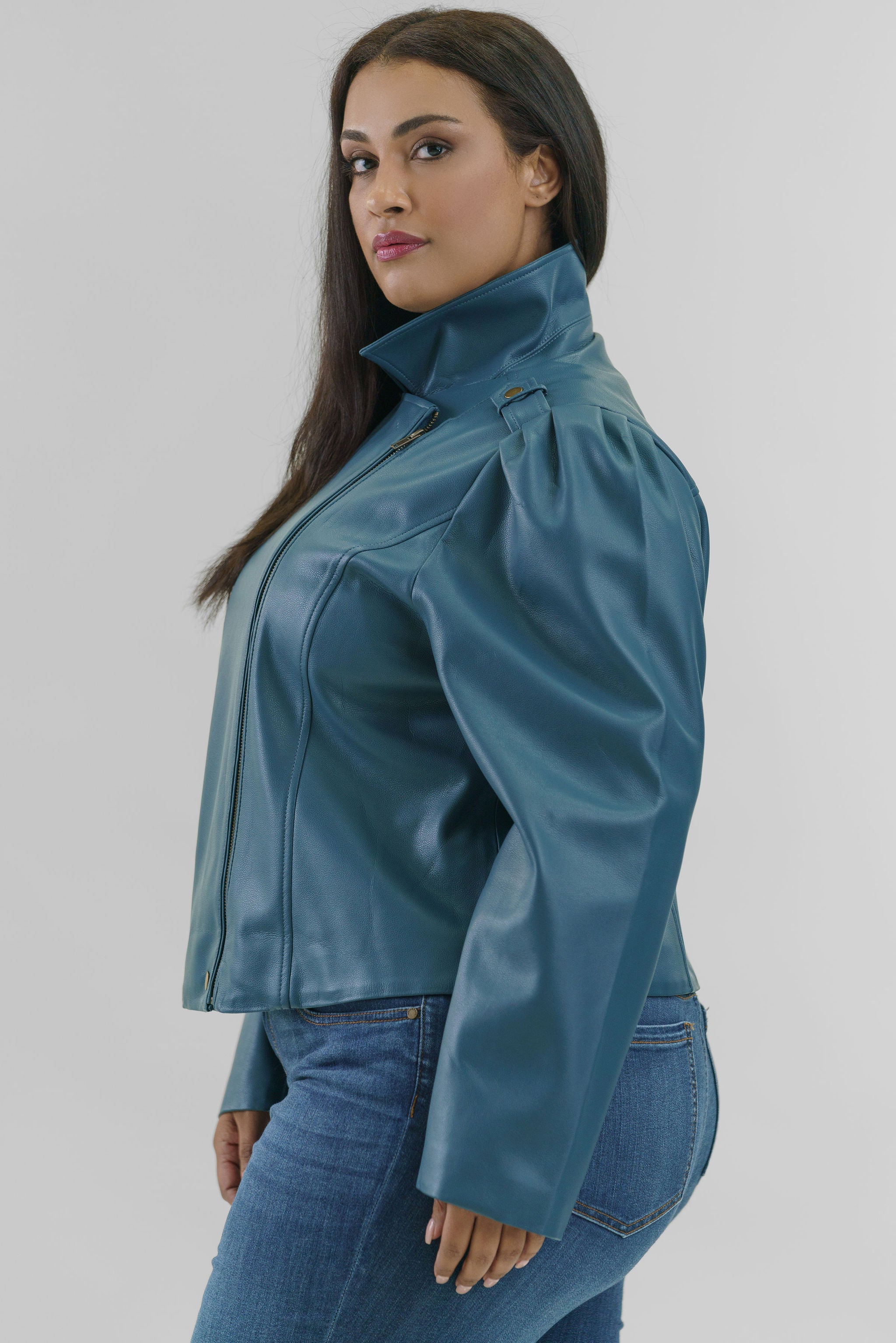 MAEVE MOTO JACKET plus-size - AMOUR781