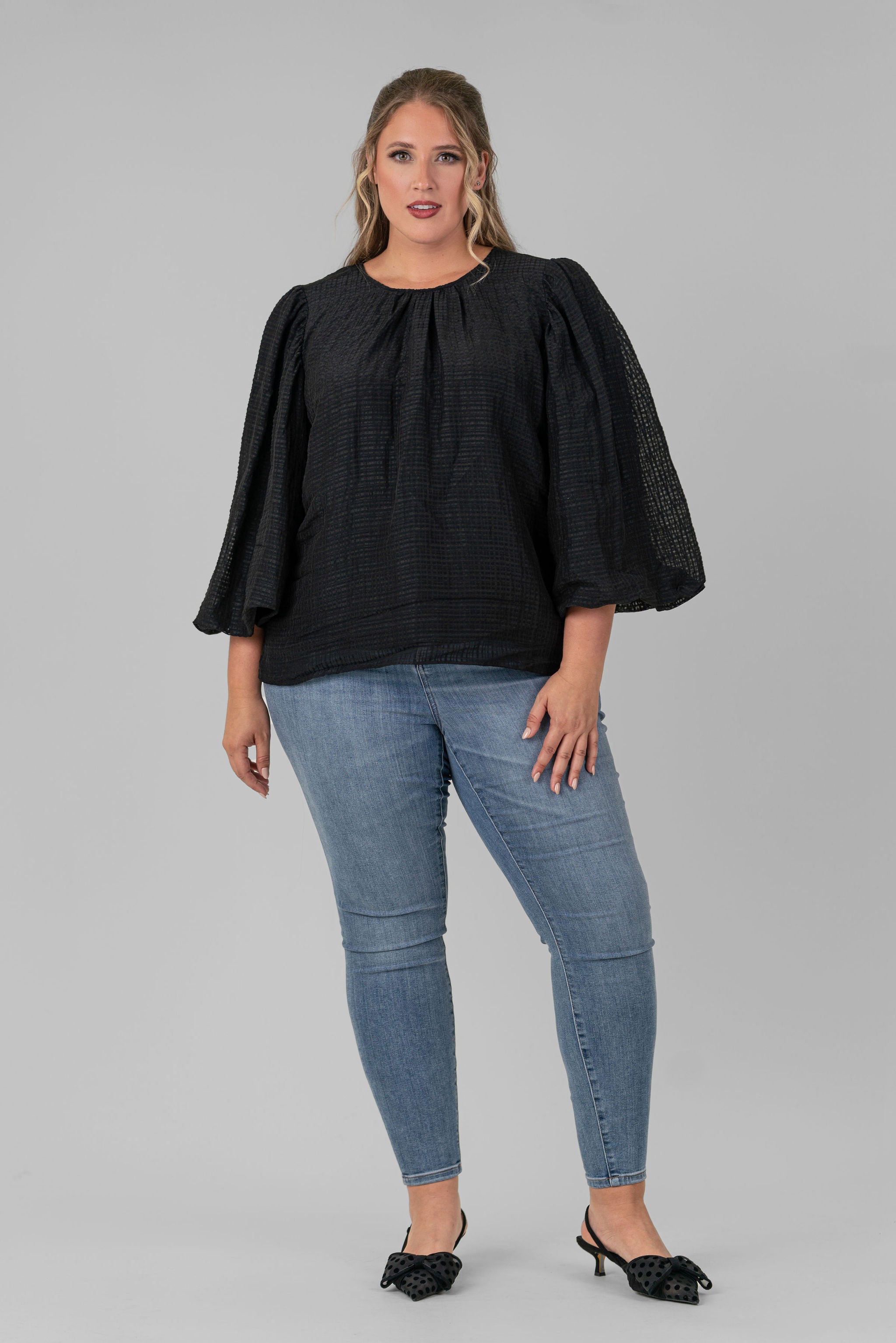 HARLY TOP plus-size - AMOUR781