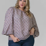 HARLY TOP plus-size - AMOUR781