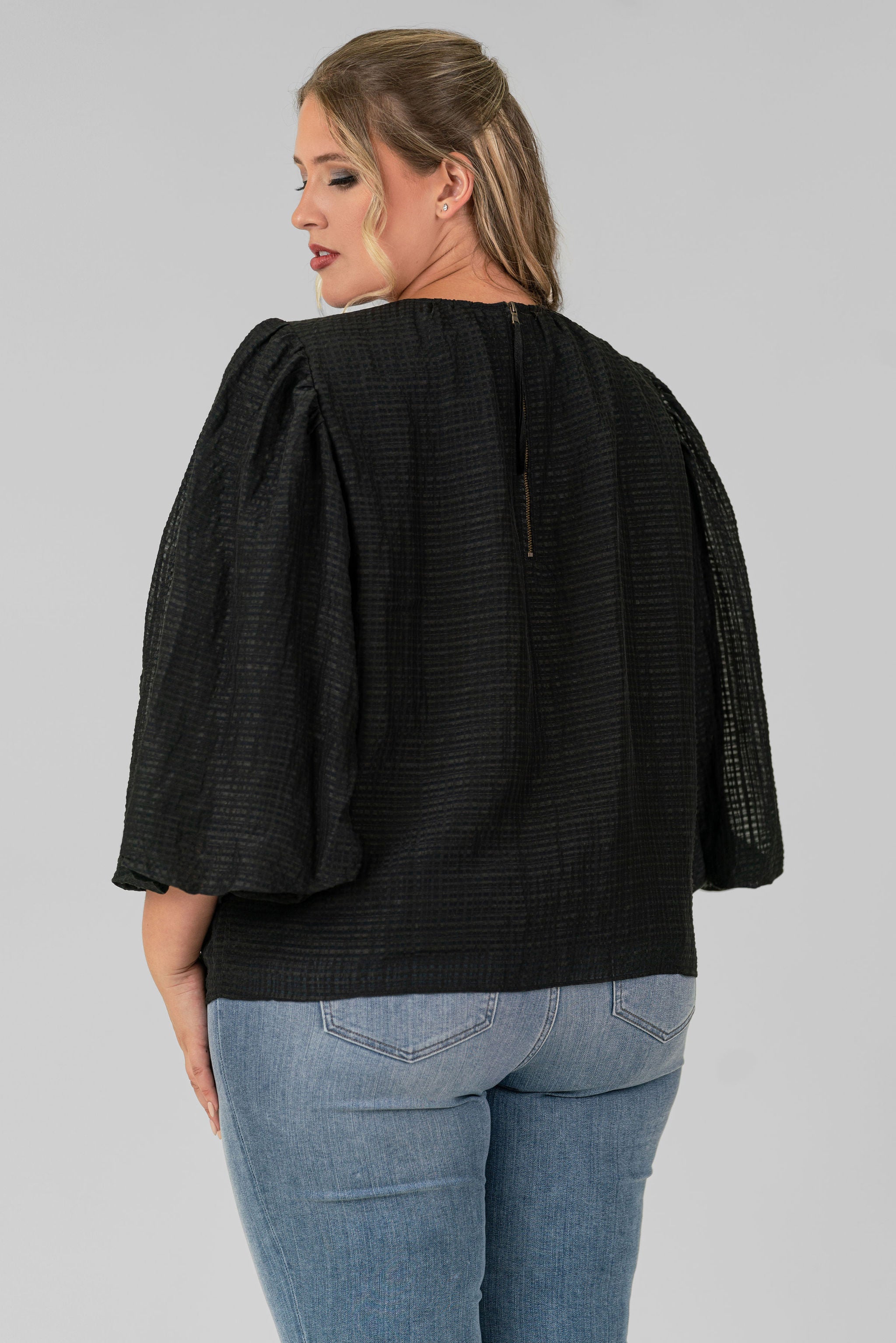 HARLY TOP plus-size - AMOUR781