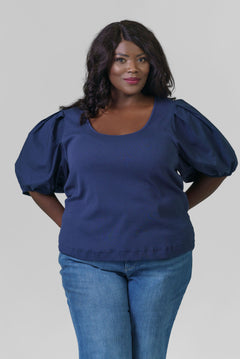 LEIGH TOP plus-size - AMOUR781