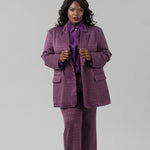 GEO PATTERN BLAZER plus-size - AMOUR781