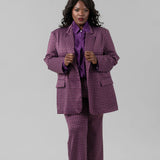 GEO PATTERN BLAZER plus-size - AMOUR781