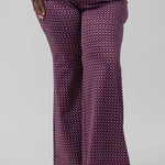 GEO PATTERN TROUSER plus-size - AMOUR781