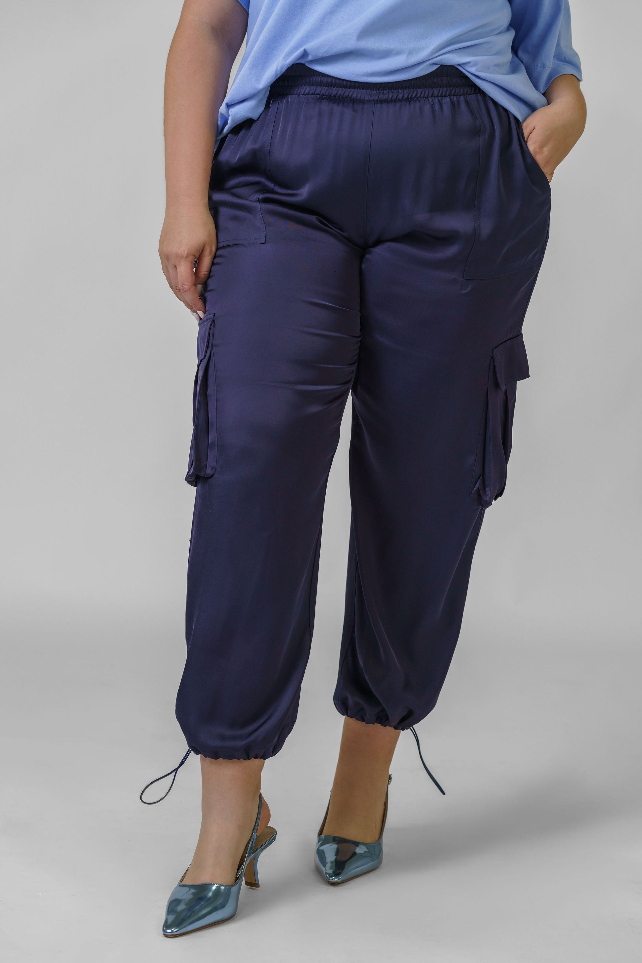 CARGO TROUSER - NAVY - AMOUR781