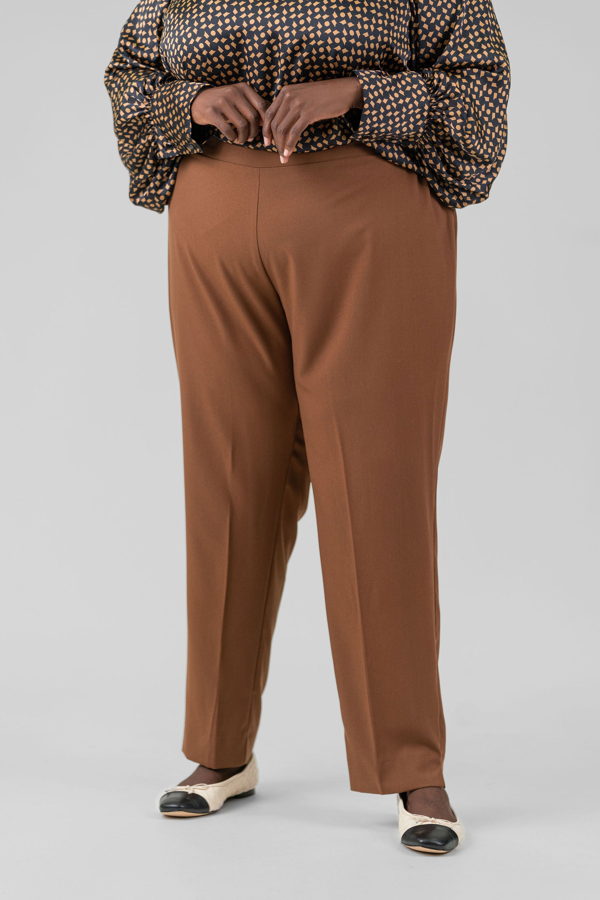 STRAIGHT LEG TROUSER plus-size - AMOUR781