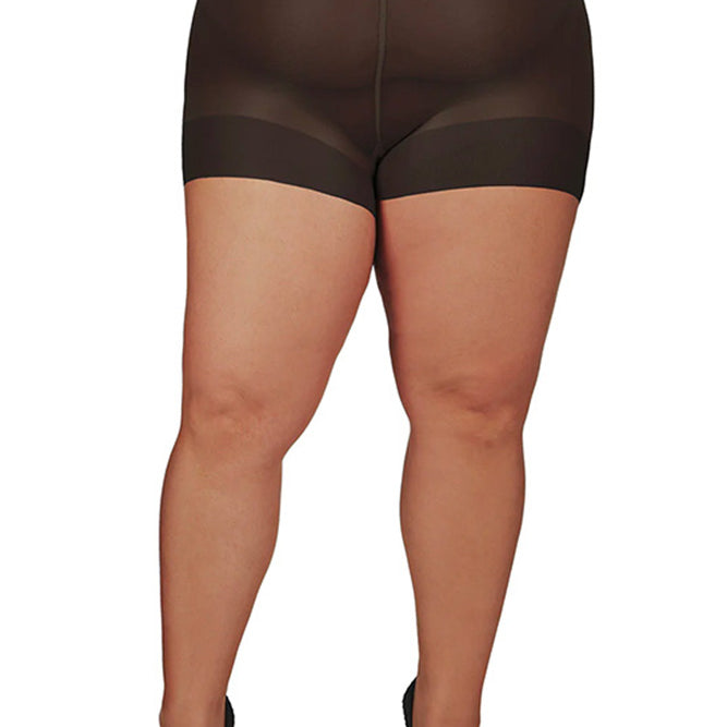 CURVY ULTRA SHEER CONTROL TOP PANTYHOSE - AMOUR781