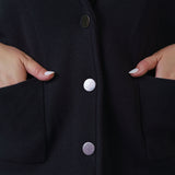 COTTON BLEND SHRUNKEN BLAZER plus-size - AMOUR781