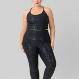 CROPPED METALLIC FOIL CAMI plus-size - AMOUR781