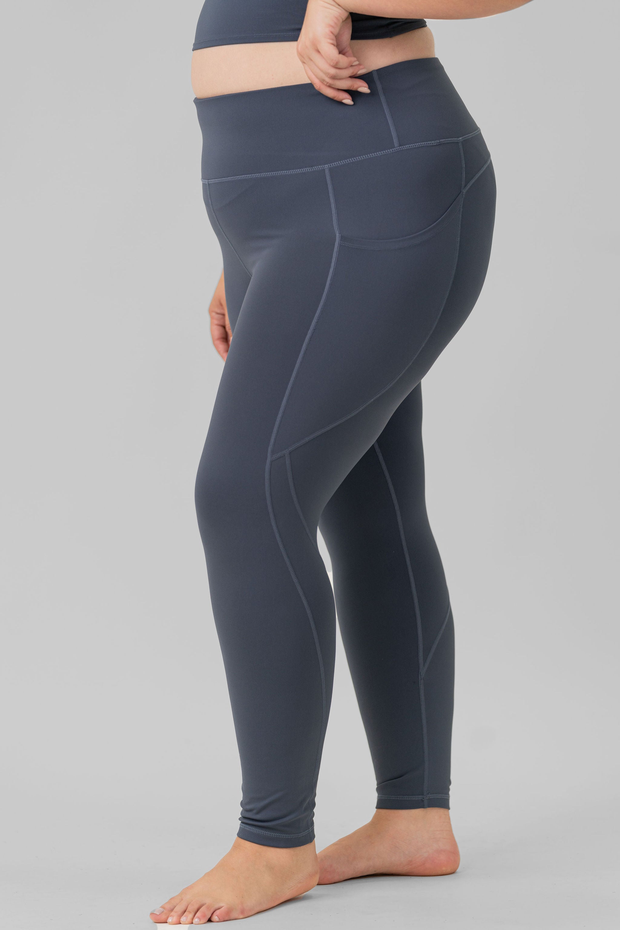 HIGH-RISE ROSALIA LEGGINGS plus-size - AMOUR781