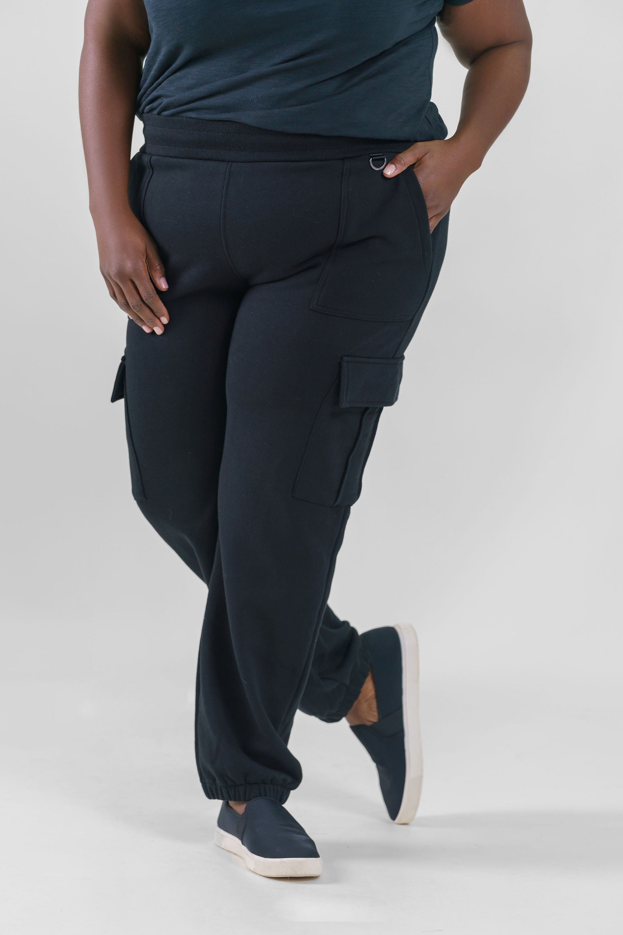 JOGGERS with POCKETS plus-size - AMOUR781