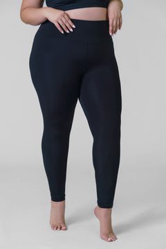 ESSENTIAL LYCRA-BLEND HIGHWAIST LEGGINGS plus-size - AMOUR781