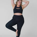 HARNESS MESH HYBRID RACERBACK plus-size - AMOUR781