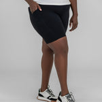 ESSENTIAL SWEETHEART BIKER SHORTS plus-size - AMOUR781