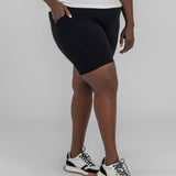 ESSENTIAL SWEETHEART BIKER SHORTS plus-size - AMOUR781