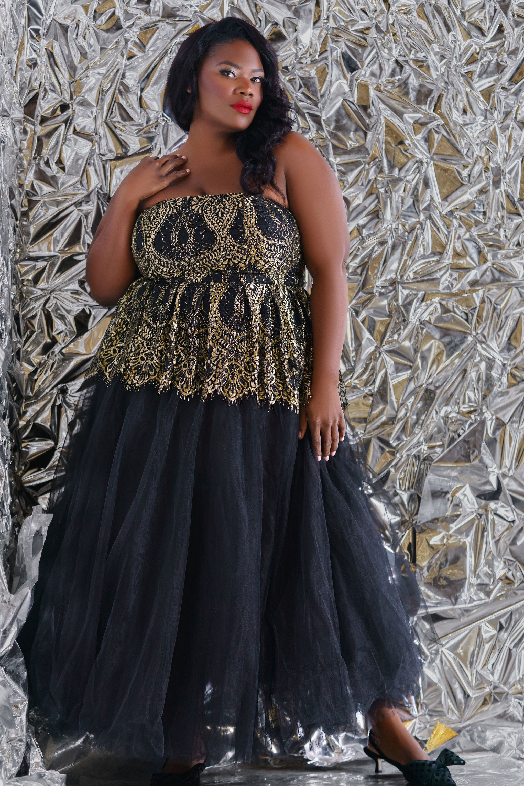 CIRQUE TULLE SKIRT plus-size - AMOUR781