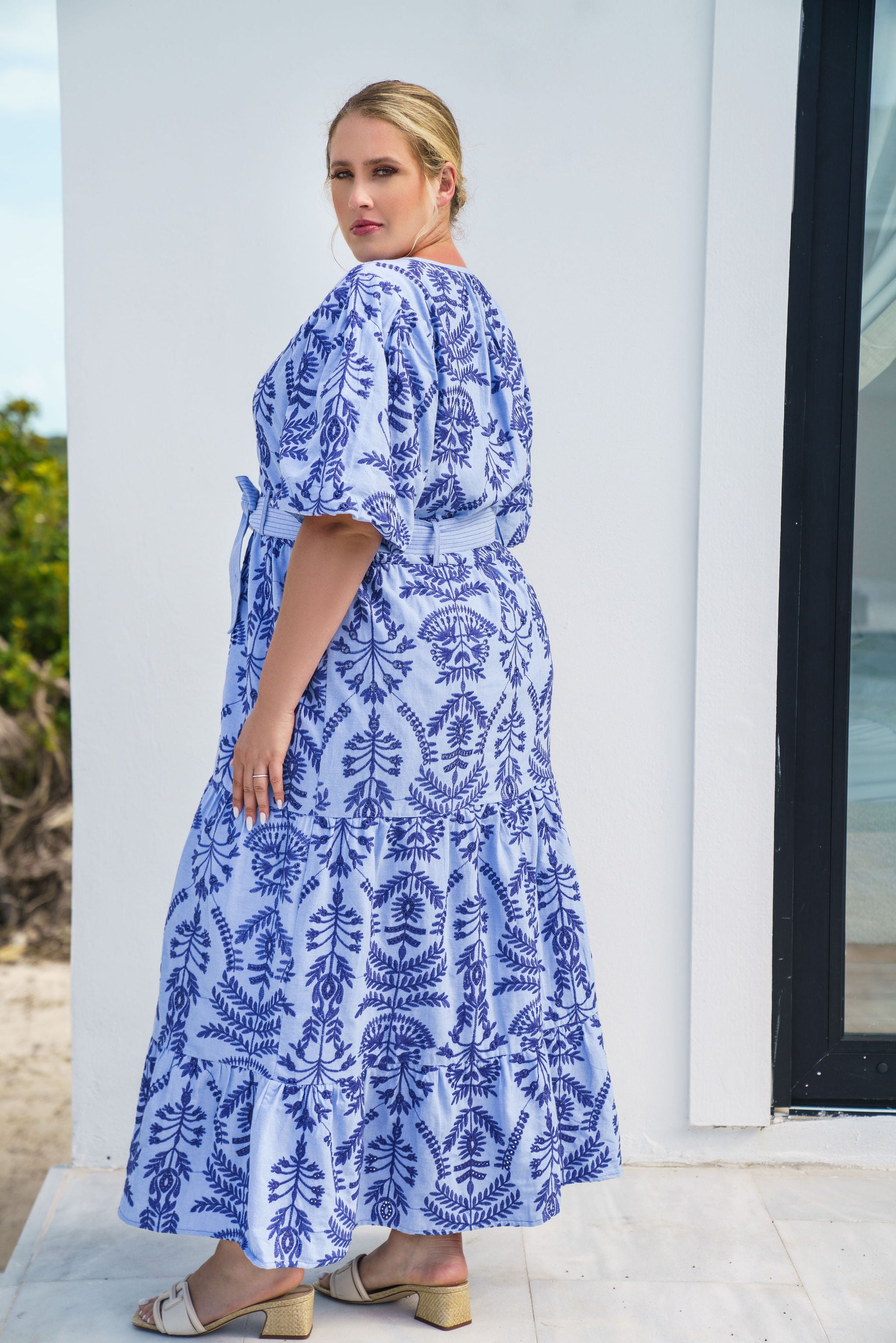 NATTY DRESS plus-size - AMOUR781
