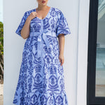 NATTY DRESS plus-size - AMOUR781