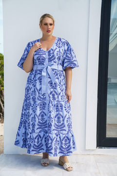 NATTY DRESS plus-size - AMOUR781